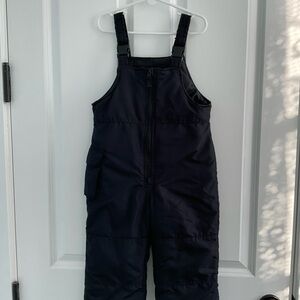 Kids London Fog Black Bib Snow pants